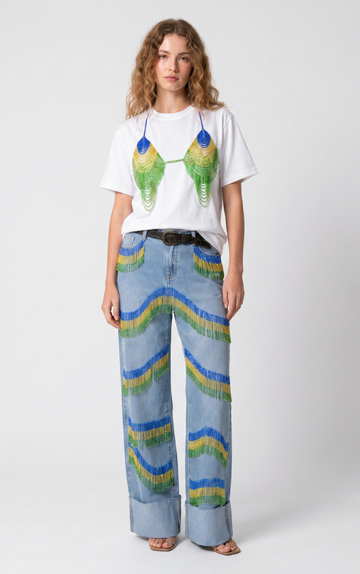 Conjunto Calça e Blusa: Ondas do Hexa